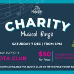 Charity Musical Bingo | QUOTA CLUB